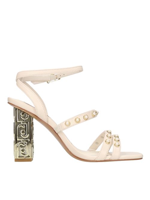 Leather sandals LIU JO | SA3107 P0062CREMA